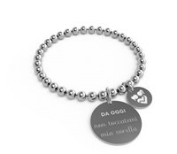 Bracciale 10 Buoni Propositi Donna Mini in Acciaio B5276 - B5276